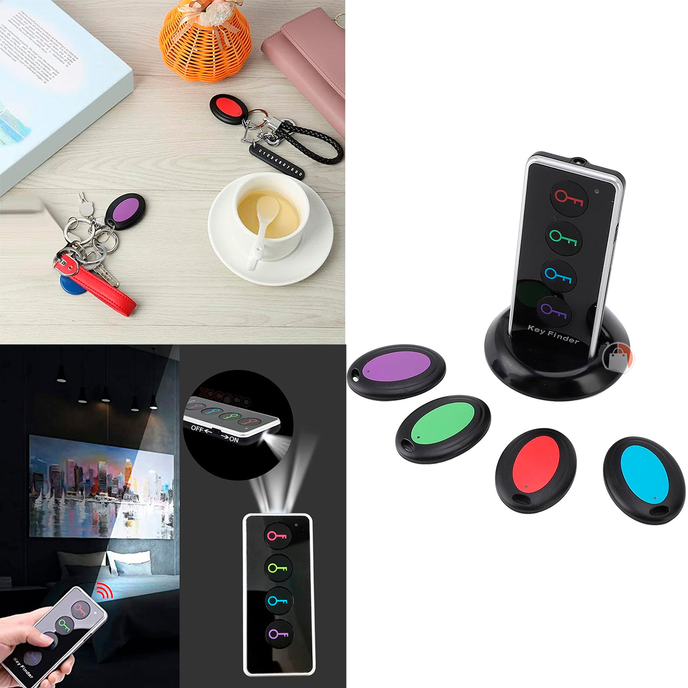 FindMaster™ localizador de llaves, mascotas, carteras y mucho más.