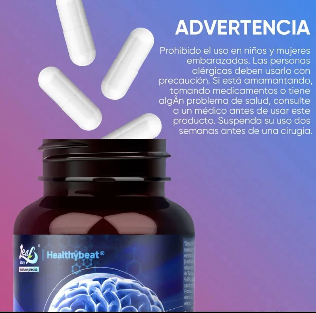 🧠 NeuroVibe™ Suplemento avanzado para el Cerebro, Ánimo y Nervios