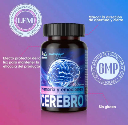 🧠 NeuroVibe™ Suplemento avanzado para el Cerebro, Ánimo y Nervios
