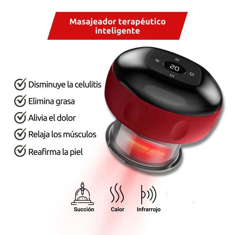 🍑 SkinTonic™ – Terapia Inteligente 3 en 1 para Dolor, Estrés y Celulítis