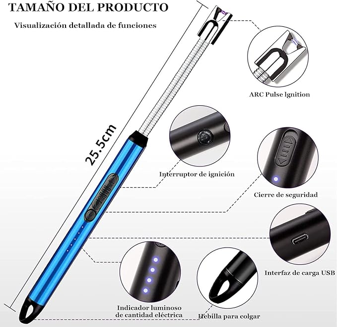 🔥 PlasmaPro™ USB Encendedor eléctrico de plasma