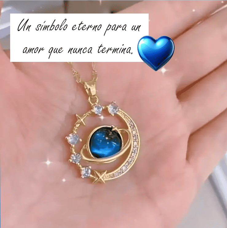 💫 SaturnGlow™ El Collar del Amor Eterno + Caja de Regalo