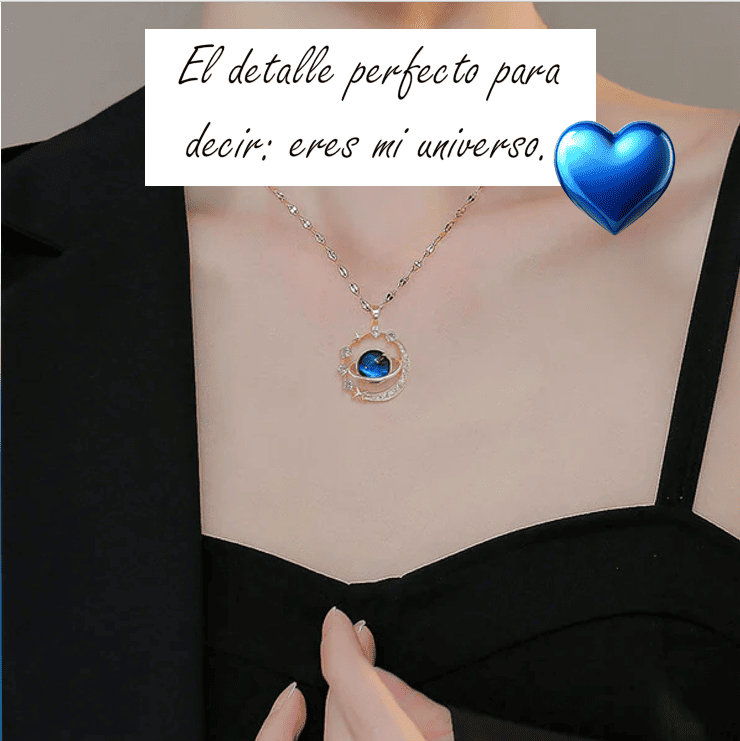 💫 SaturnGlow™ El Collar del Amor Eterno + Caja de Regalo