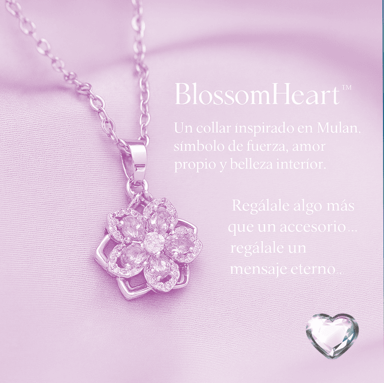 BlossomHeart™ — Collar + CajaRegalo + Tarjeta
