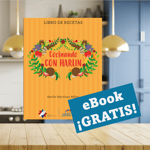 eBook - Libro de Recetas Cocinando con Harlin