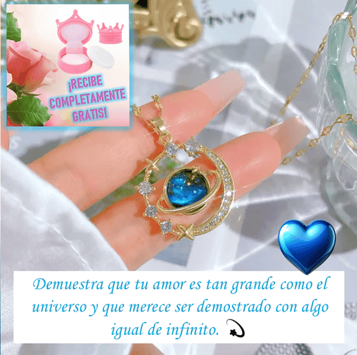 💫 SaturnGlow™ El Collar del Amor Eterno + Caja de Regalo