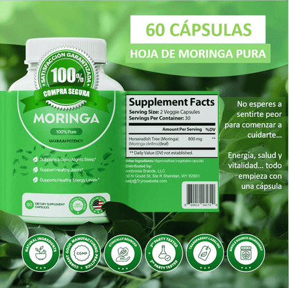 🌿 MoringaBoost™ El Superalimento que tu cuerpo estaba pidiendo