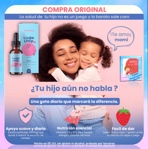 🧠💧LingoLeap™ Potencia el lenguaje y la concentración de tus niños