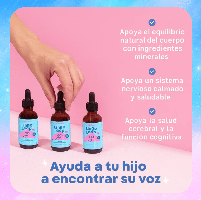 🧠💧LingoLeap™ Potencia el lenguaje y la concentración de tus niños