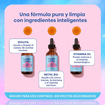 🧠💧LingoLeap™ Potencia el lenguaje y la concentración de tus niños
