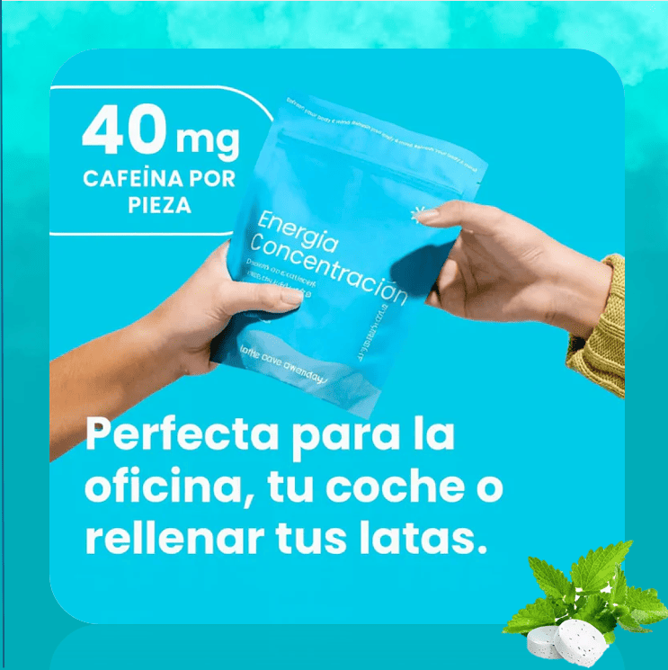 ⚡ ENERGY & FOCUS™ Goma de mascar que despierta tu mente y aumenta tu energía.