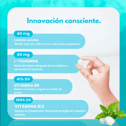 ⚡ ENERGY & FOCUS™ Goma de mascar que despierta tu mente y aumenta tu energía.