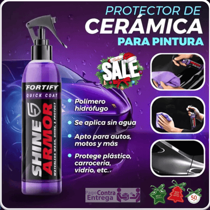 🌟 ShineArmor™ 3 en 1: Lava, Pule y Protege en un solo paso