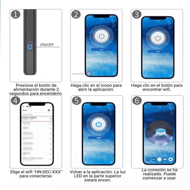 🦻ClearView Pro™ Limpiador de oídos inteligente con cámara HD