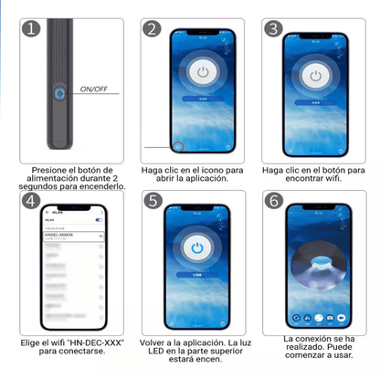 🦻ClearView Pro™ Limpiador de oídos inteligente con cámara HD