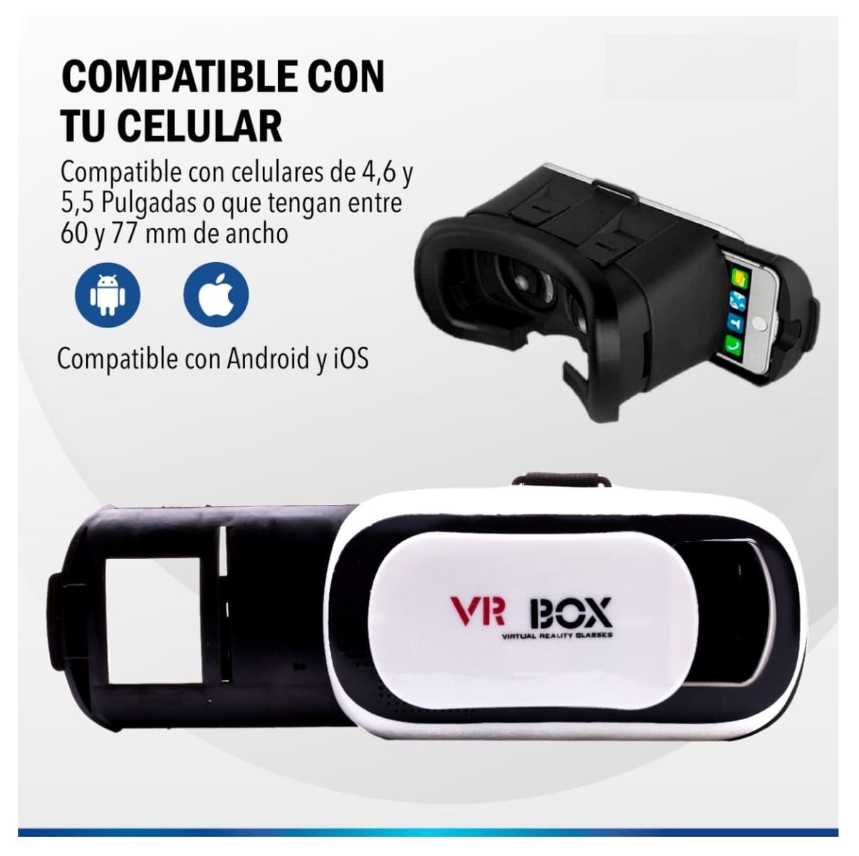 NextReality™ Gafas 3D Realidad Virtual VR BOX