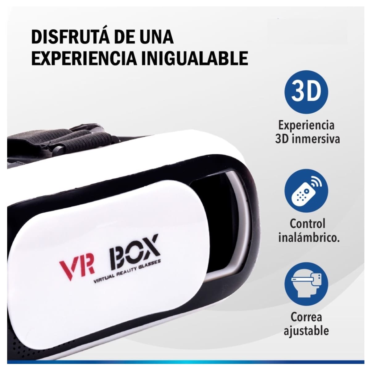 NextReality™ Gafas 3D Realidad Virtual VR BOX