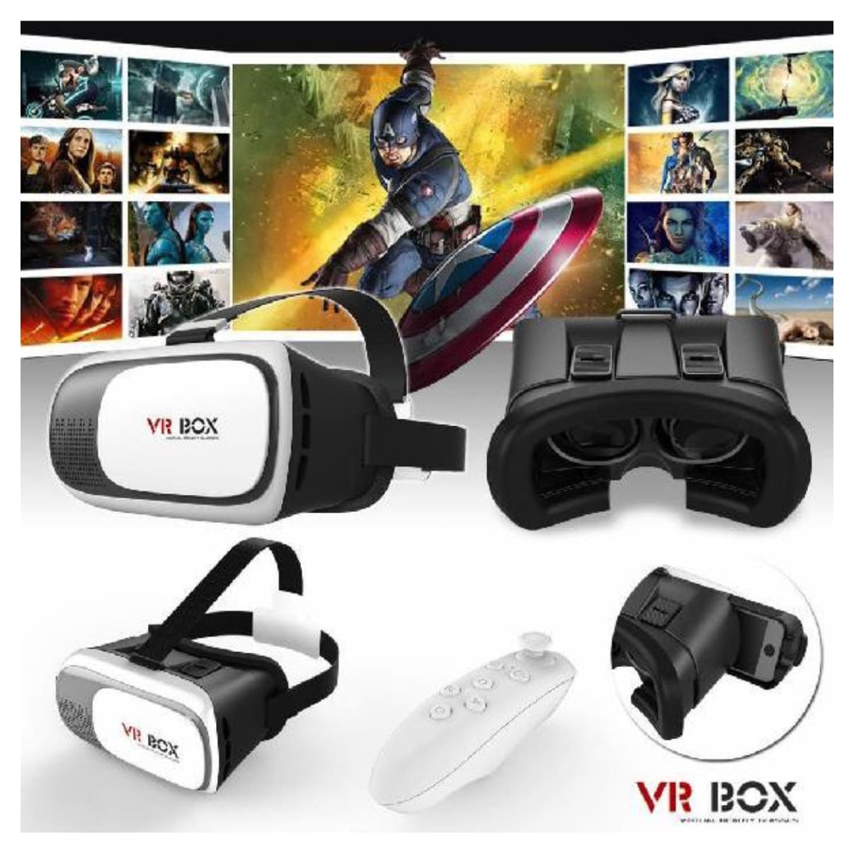 NextReality™ Gafas 3D Realidad Virtual VR BOX